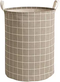 Cesto Organizador Roupa Suja Dobrável Multiuso 20l (Cinza)