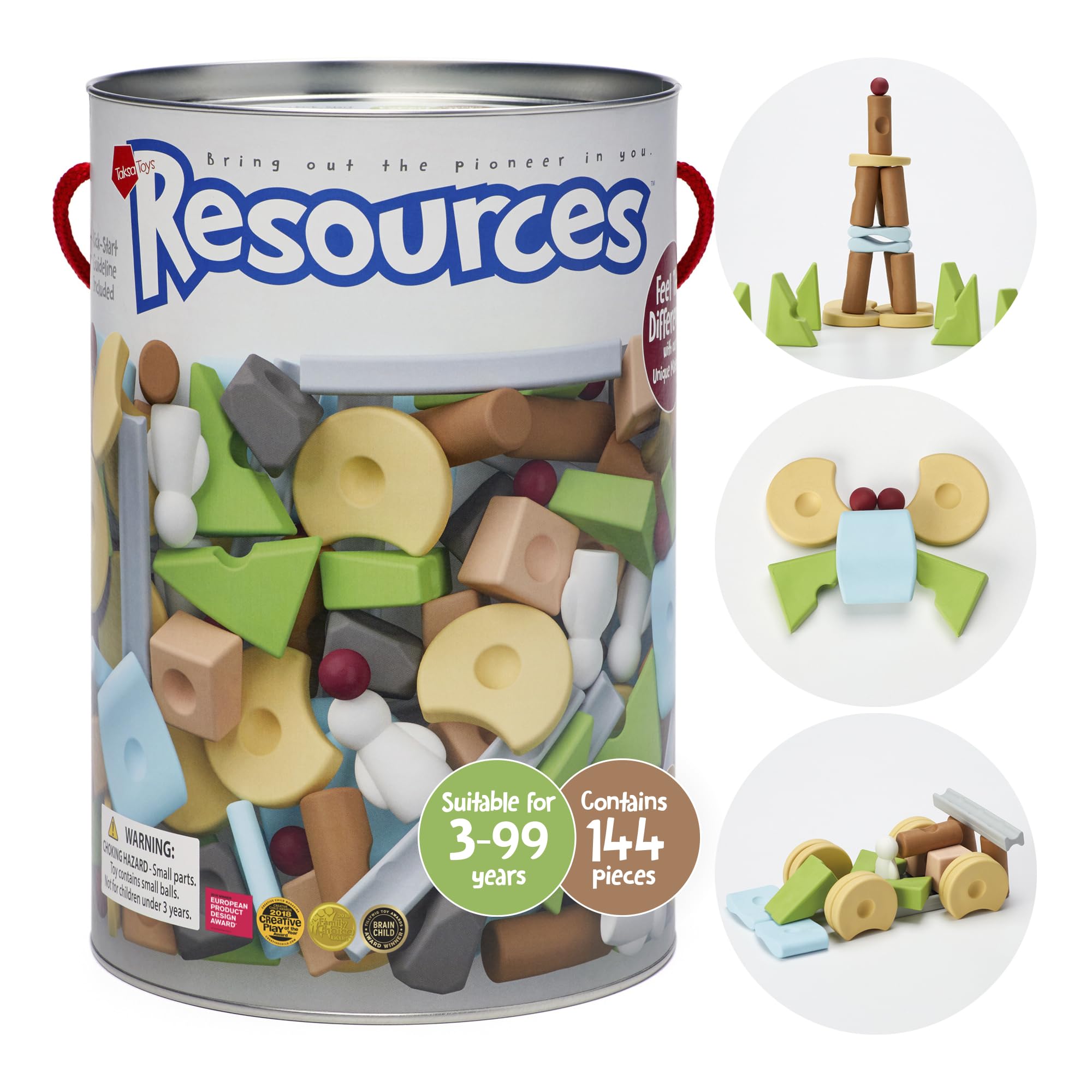 Amazon.com: Taksa Toys Resources Expert Pack, Open-Ended Building