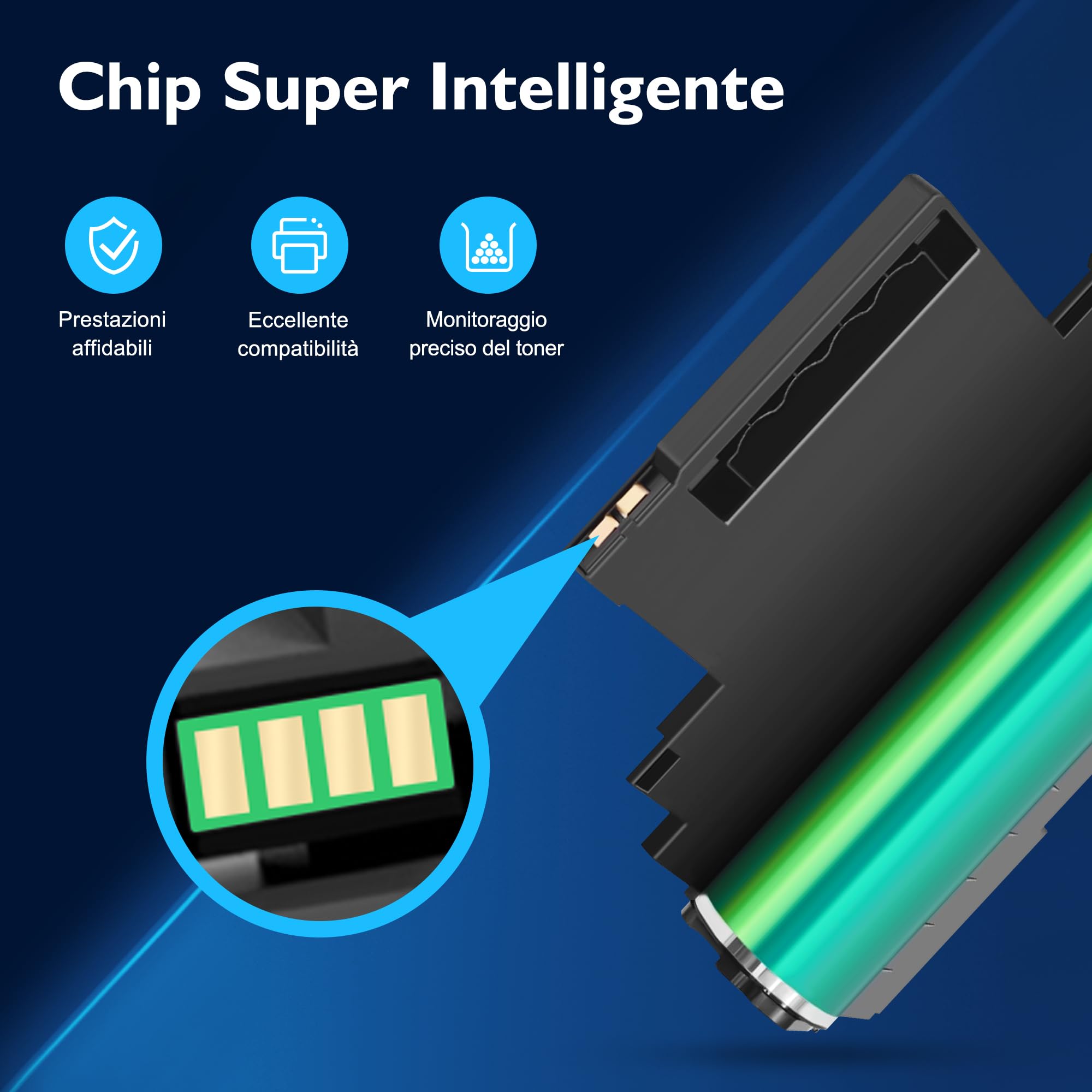 120A W1120A Unità del tamburo Compatibile per HP 120A W1120A tamburo per HP Color Laser 150nw 150a Laser MFP 179fnw 179fwg 178nw 178nwg (1 PACK)