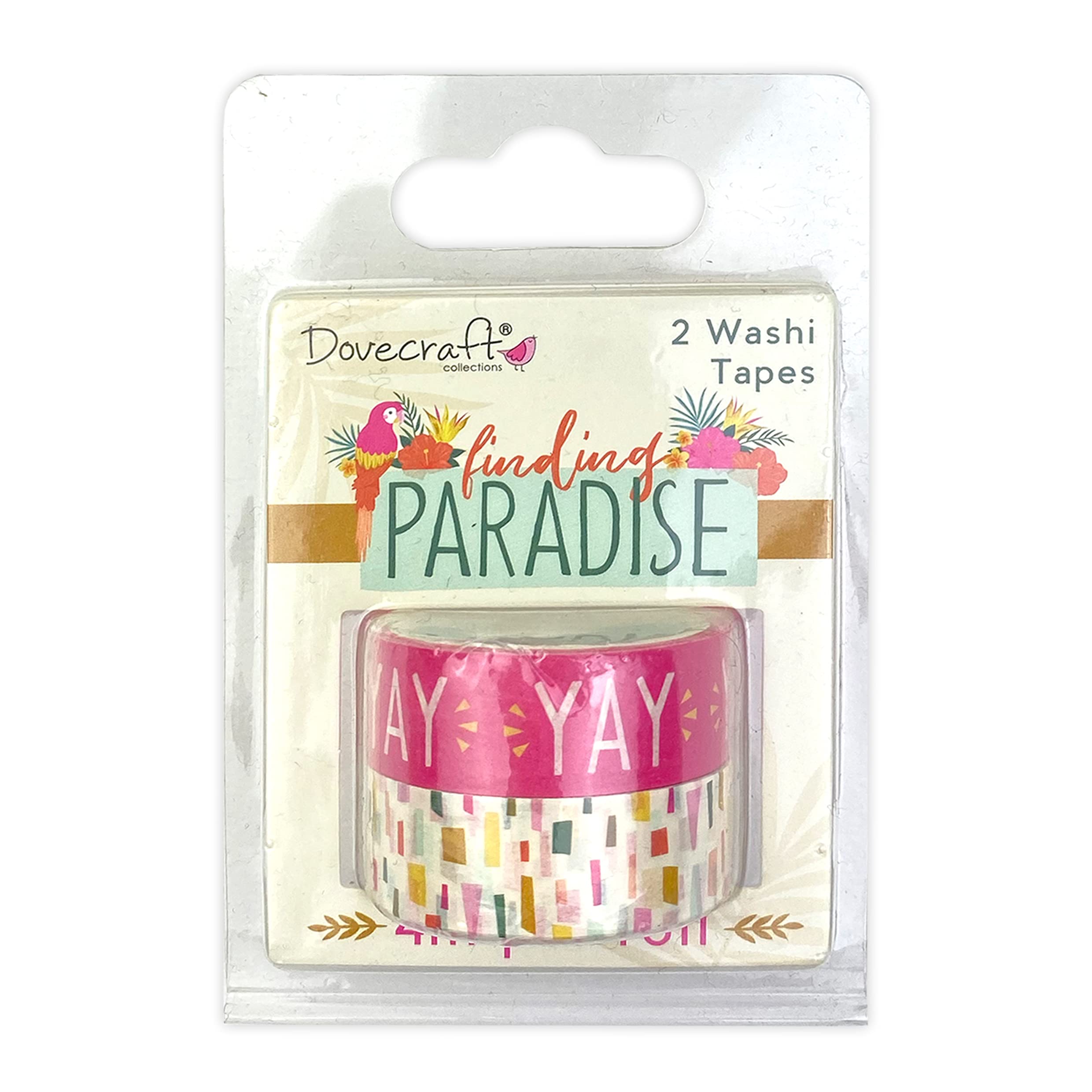 DovecraftFinding Paradise Washi Tapes, Multi, One Size