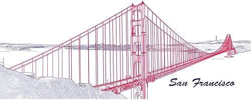 Miniatura 3 de CafePress Taza de café de cerámica San Francisco, taza de té, 11 onzas