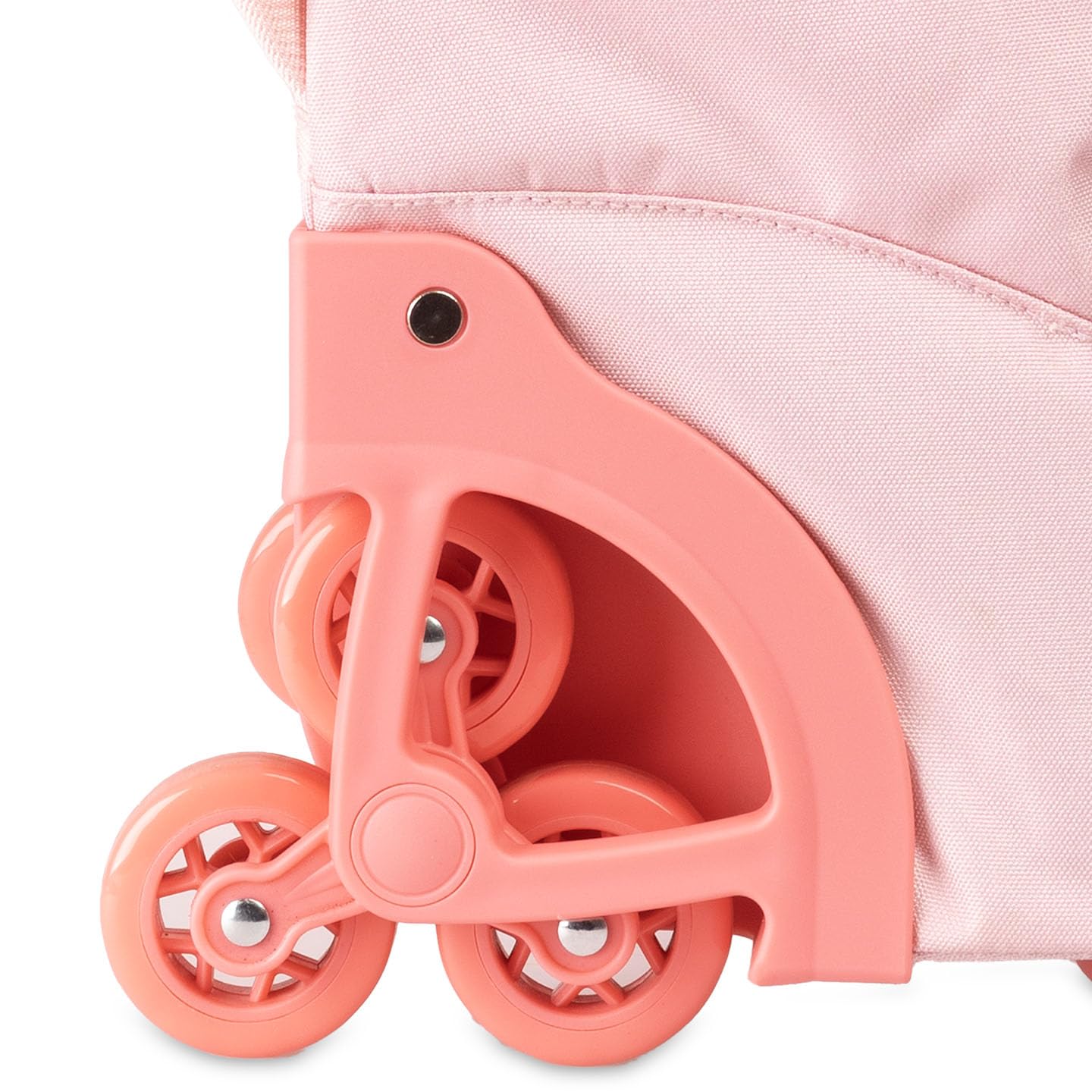 Colourbook Zaino Trolley Scuola Elementare Bambina Coccolotti Rosa 33 Litri Con Gadget Love Tell 3 Scomparti Schienale Ergonomico Ruote Silenziose Rinforzato