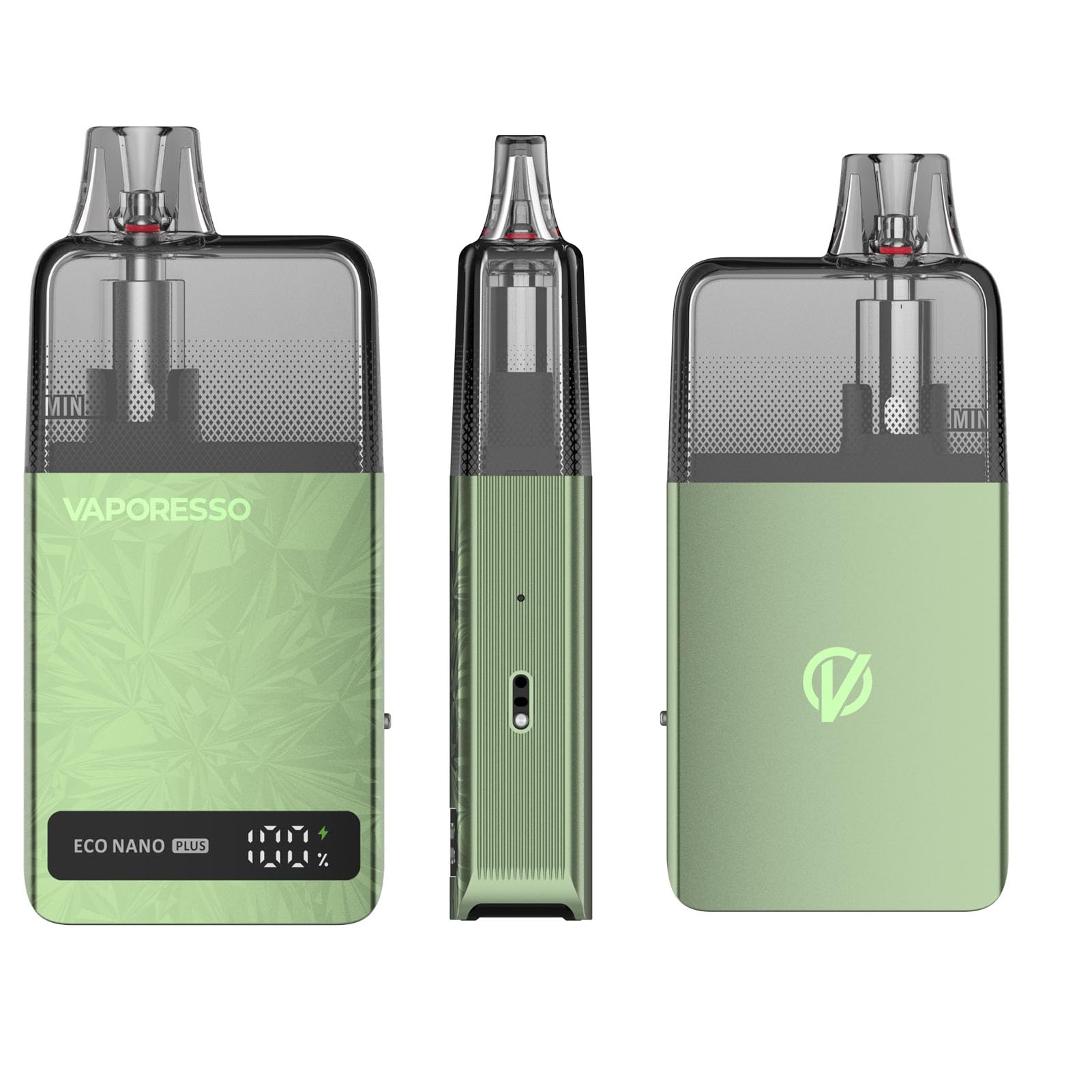 Vaporesso Eco Nano Plus Kit 1400mAh Built-in Battery fit 10ml ECO Nano  0.6/0.8/1.2ohm Mesh Pod 35000 puffs Electronic Cigarette Vape Airflow  Adjustable No Liquid No Nicotine (Vert raisin) : Amazon.fr: High-Tech