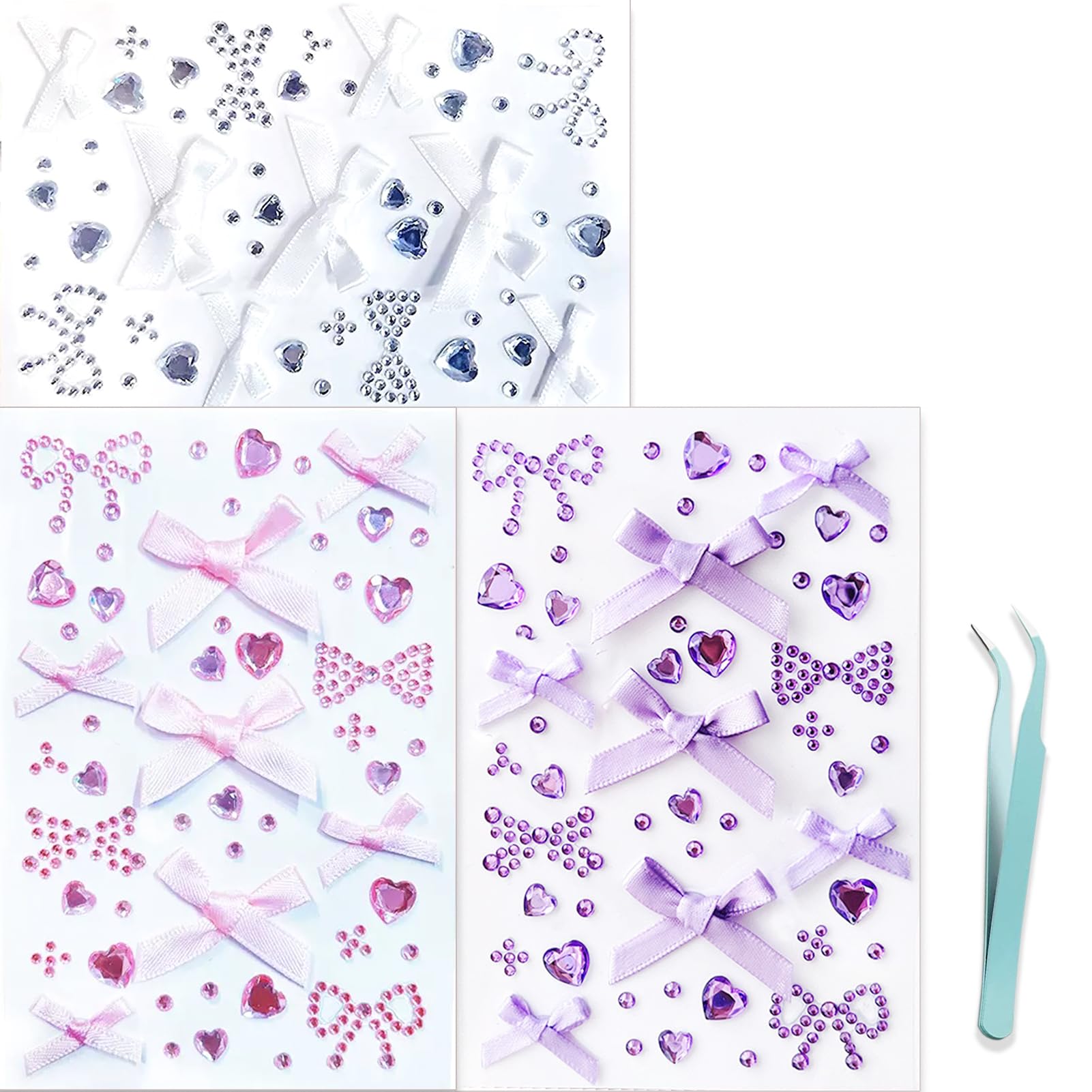 Face Gems Stickers - Rhinestone Hair Jewels -15