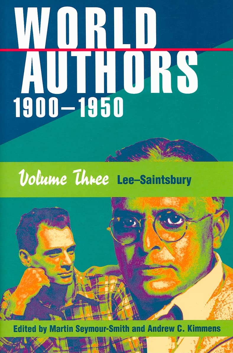 World Authors: 1900-1950, Four-Volume Set (Wilson Authors Series)      Hardcover – Illustrated, December 1, 1996