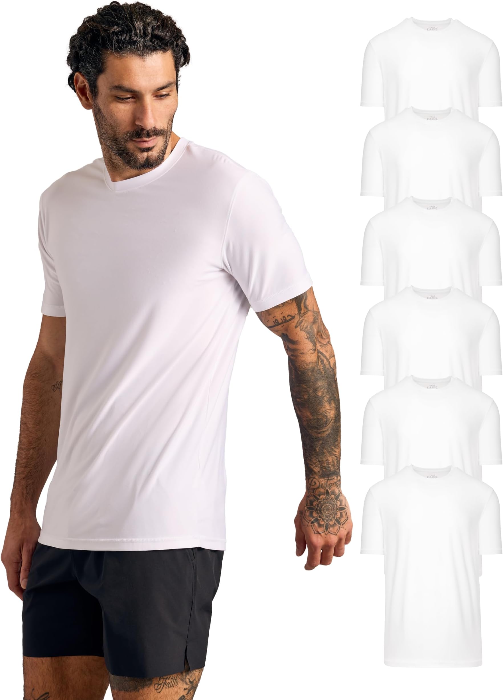 True Classic Polo Shirts for Men, 3-Pack - Premium Fitted Golf Shirts for Men and Mens Polo Shirts Short Sleeve