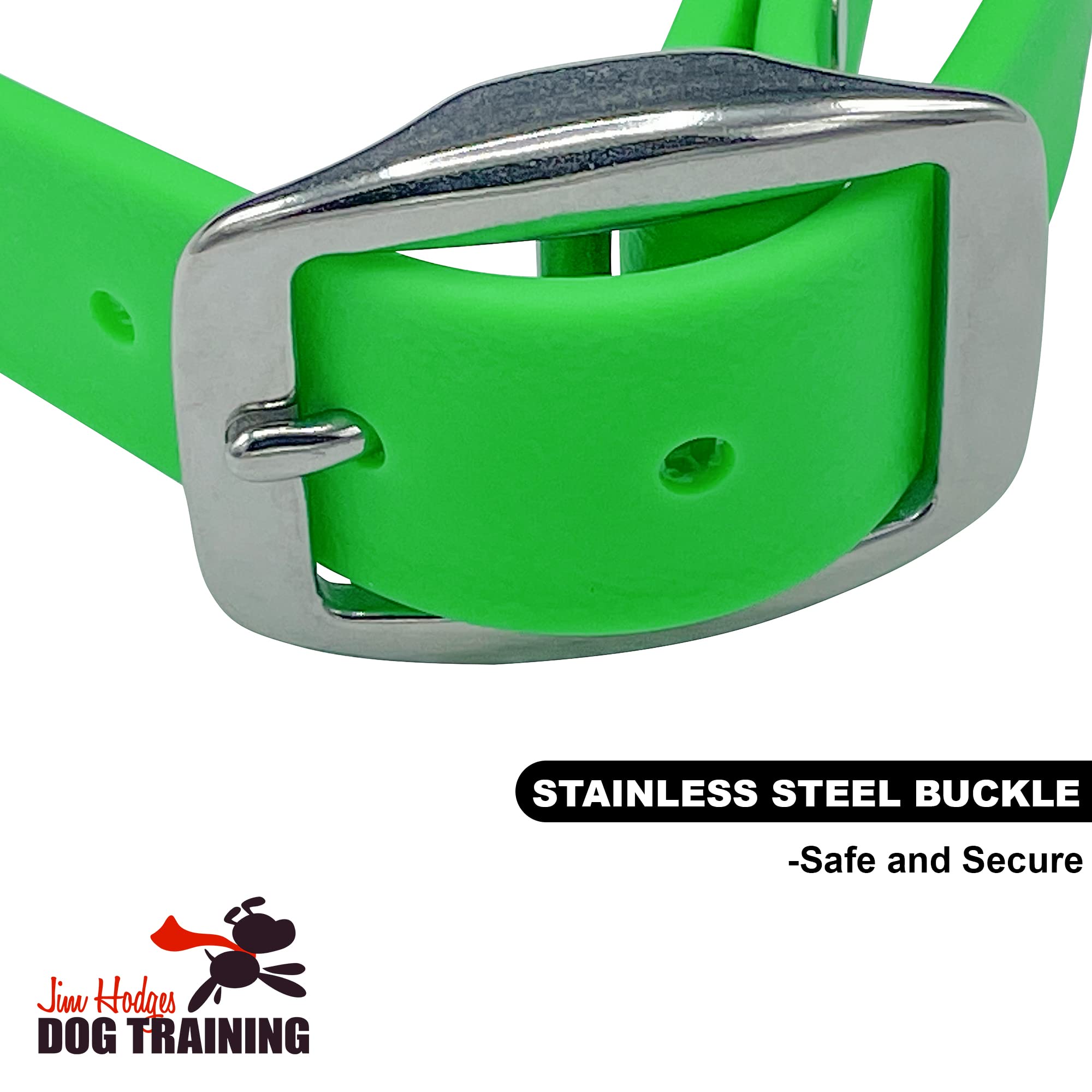 Martingale Collar For Dogs, Biothane, Stainless Steel