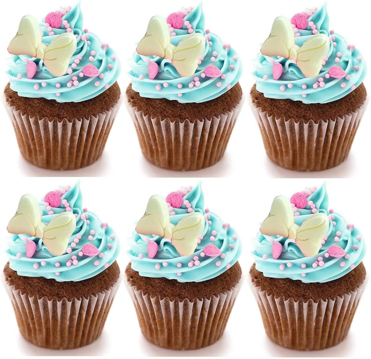 Bow Silicone Mold,2 Pack Bows Chocolate Fondant Molds Sugar Candy Cake Pop Bow Cartoon Butterfly Tie Craft Molds DIY Birthday Party Cake Decorating