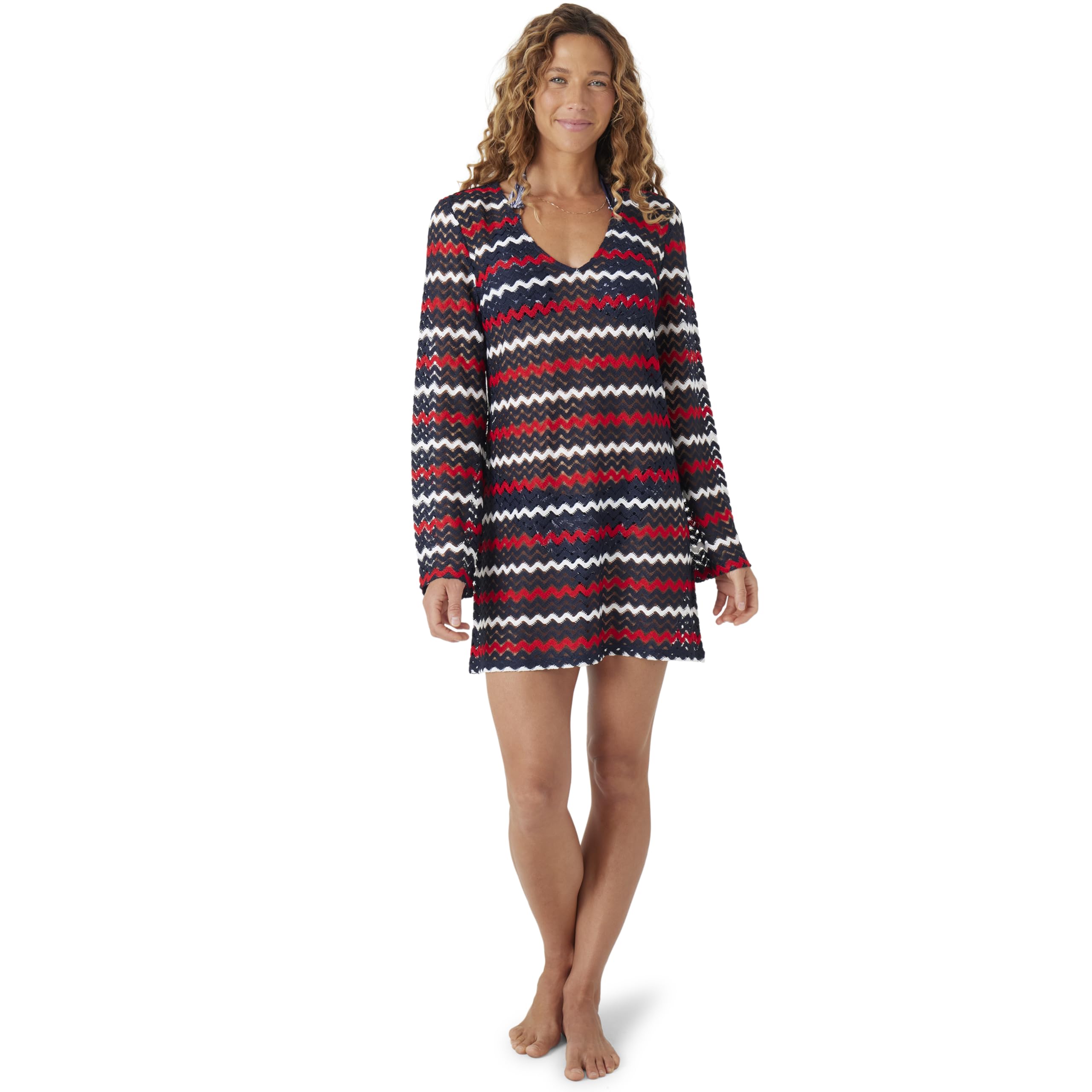 Nautica Womens Cover Up Dress
