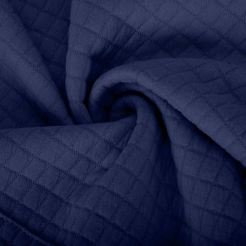 Miniatura 7 de Sudaderas clásicas con capucha para mujer, manga larga, con cordón de gofre, ajuste delgado, estilo casual, a la moda, con bolsillo