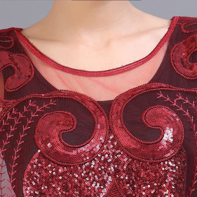 Cape de soirée WQHPLMD à sequins, le cadeau idéal pour mariée - 2