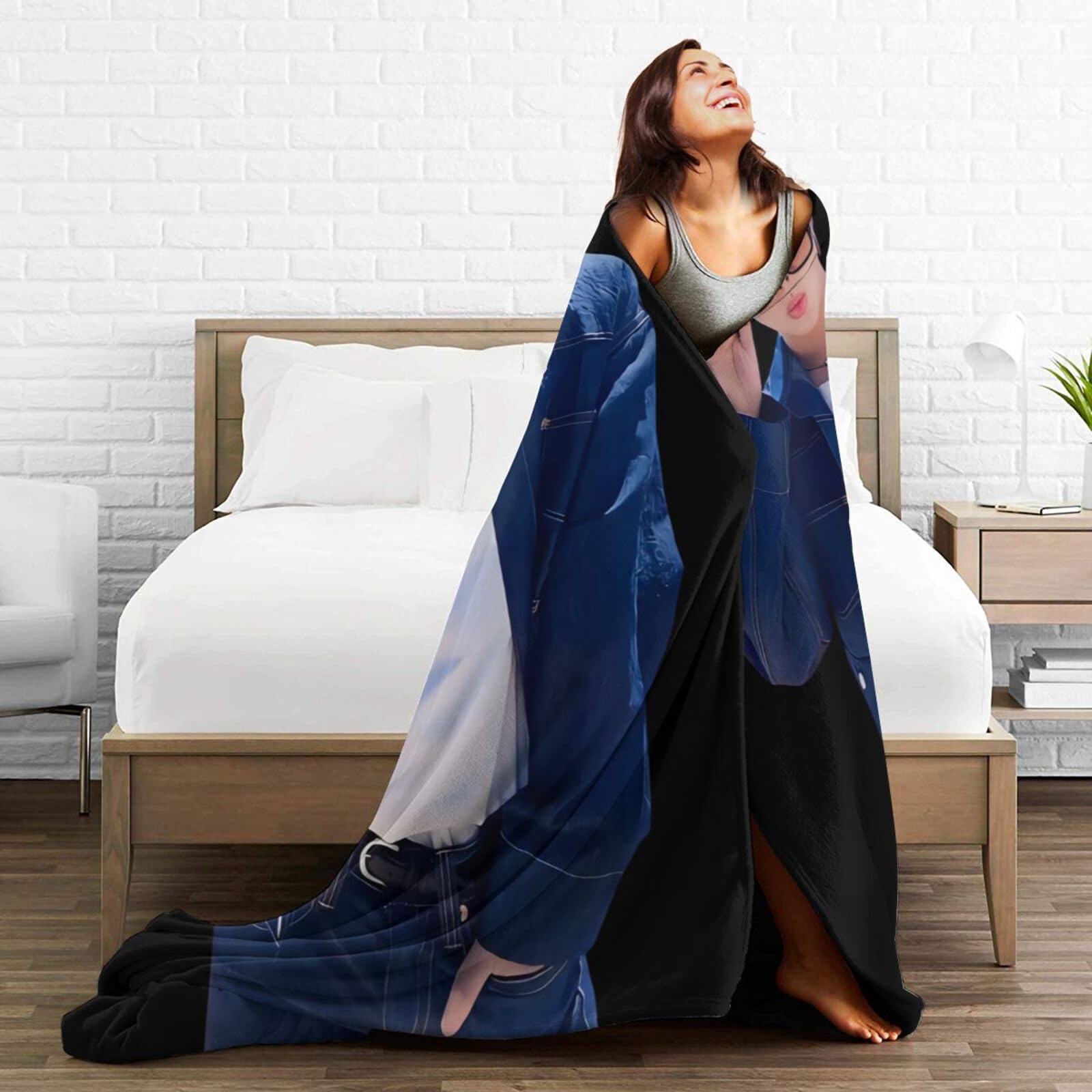 Amazon.com: CLALEOIA Kim Namjoon Blanket Soft and Warm Lightweight