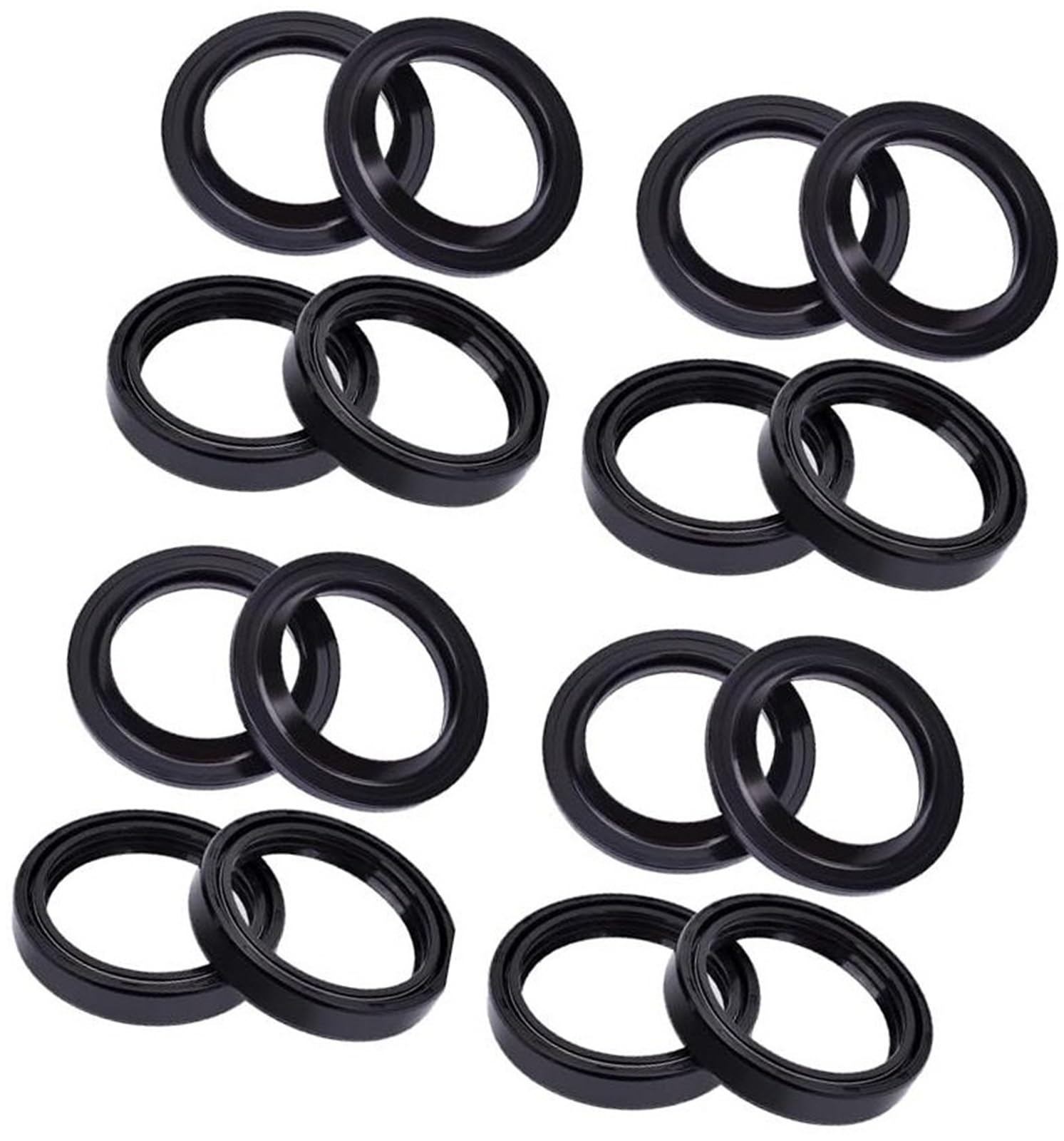 45x57x11 Anteriore, forcella Ammortizzatore di sospensione Paraolio Parapolvere, FMX650 FMX 650 CBR900 CBR900RR Fireblade SC28 CBR 900 Paraolio forcella moto(8xOil seal 8xcover)