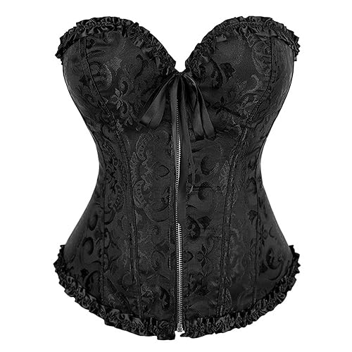 Cocila Women'S Dress Zipper Waistcoat Vest European And American Body Shaping Clothes Belly Underwear Sexy Lingerie Nightgown Erotic Sets Lace Bodysuit Womens Outfit Outfits Women Bra Set Sex