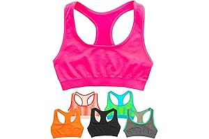 Youthful Comfort: The Preteen and Junior Training Bra, a Pack of 6