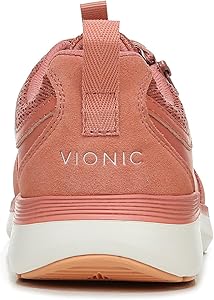 Amazon.com | Vionic Athena Vapor Knit Leather 5 Medium | Walking