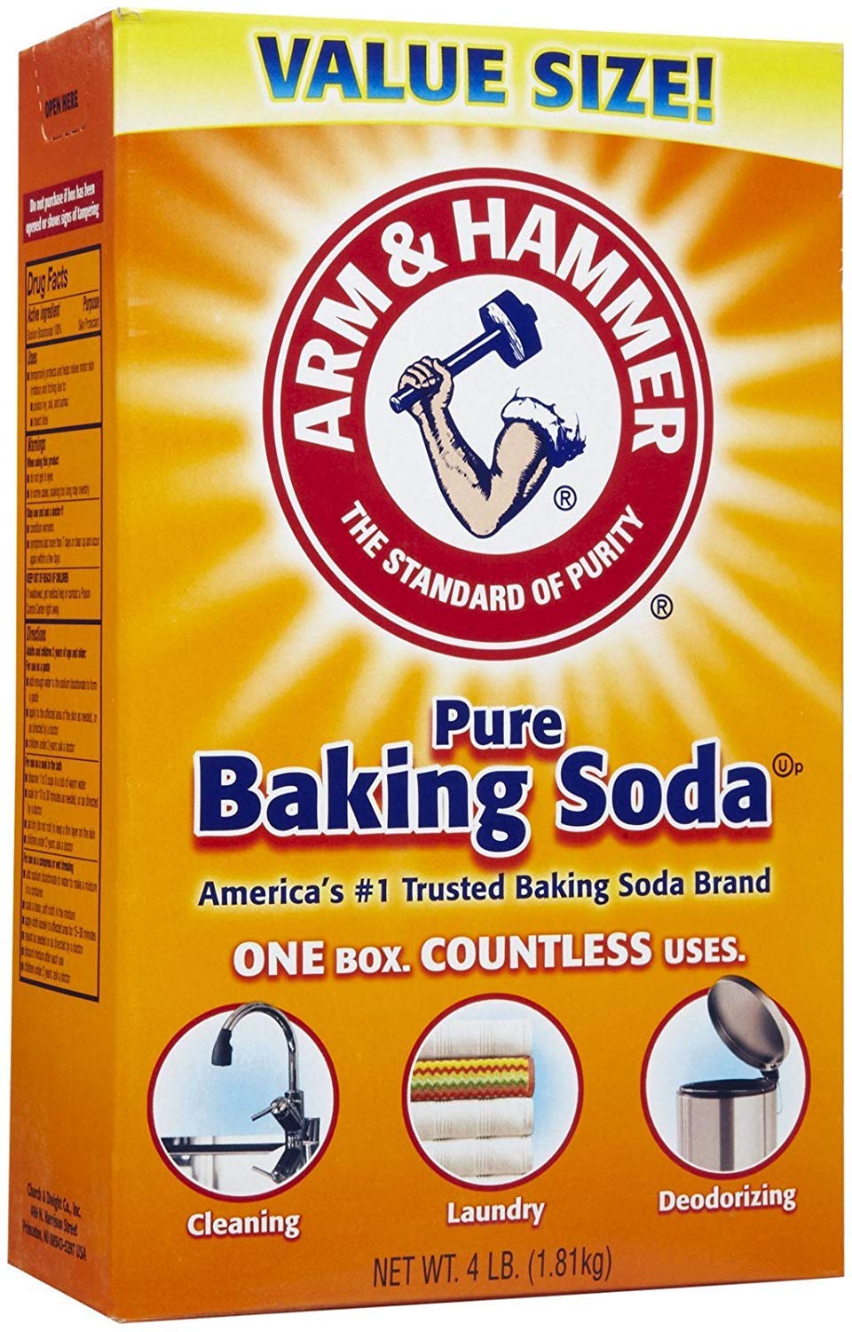 Arm & Hammer Baking Soda Naturally Pure (3-Pack)