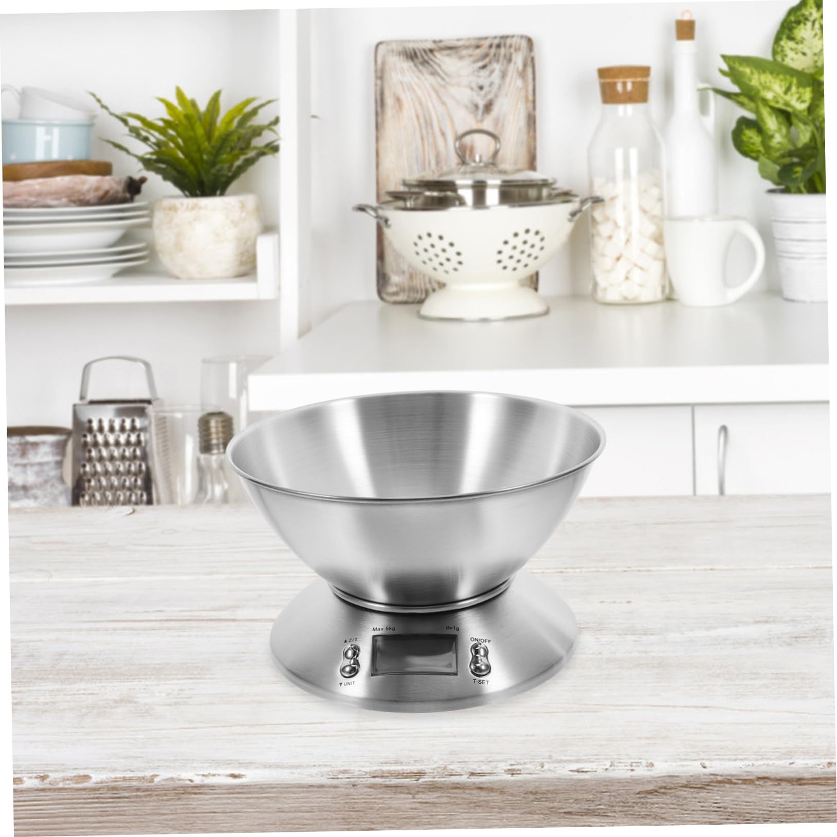 Báscula Alimentos Digital Para Hornear Cocina Peso Exacto Acero Inoxidable