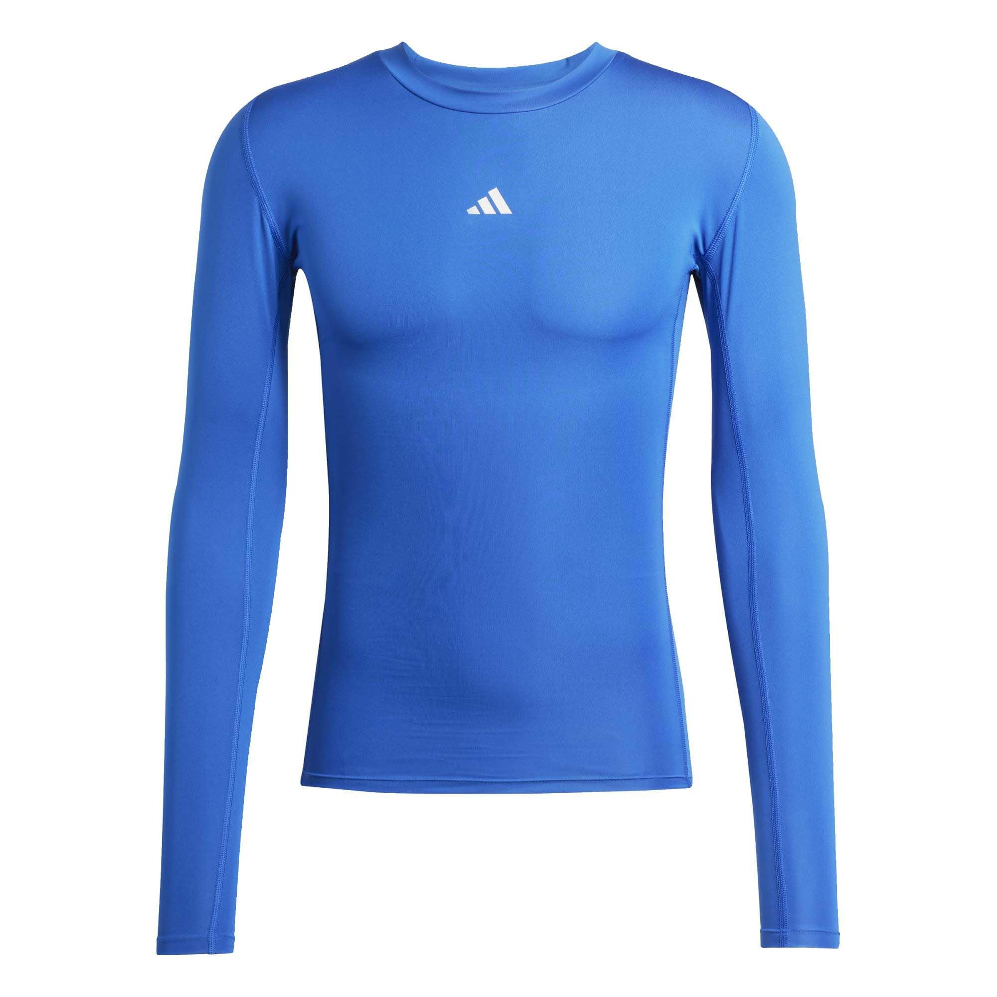 adidas Mezczyzni Techfit Longsleeve Men Shirt, team royal blue, S