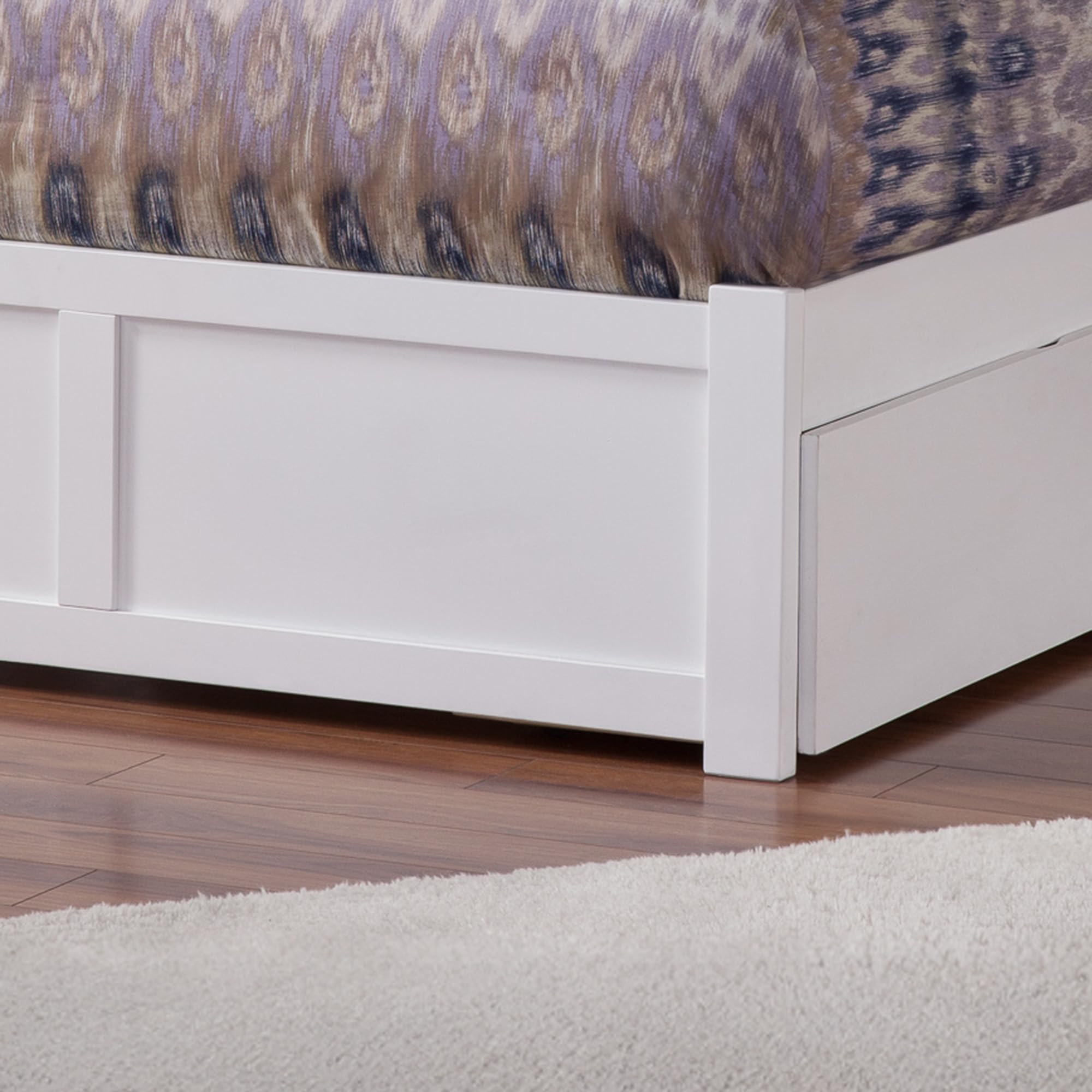 Amazon.com: AFI Madison Platform Bed with Footboard & Trundle