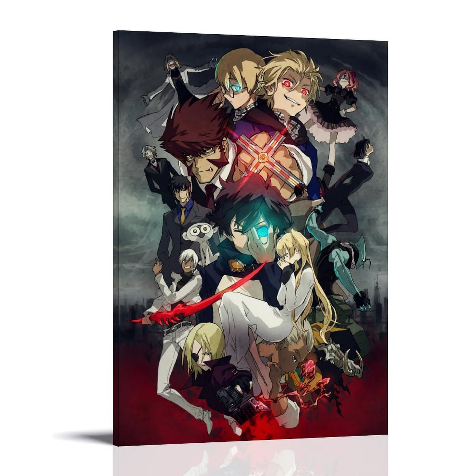 Amazon.com: Póster de anime Bloque de sangre de Battlefront Kekkai