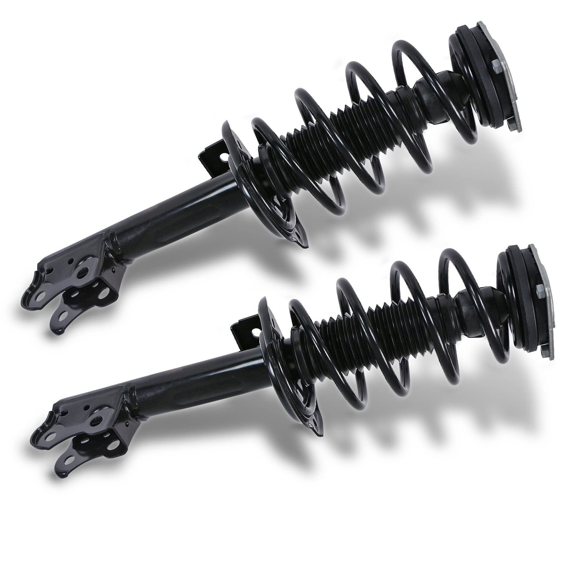 BESTPRICE 2 Amortiguadores Delanteros De Gas A Presión Bitubo Para Audi Y VW - Mejora La Estabilidad