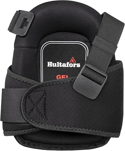 Miniatura 2 de Hultafors Work Gear HT5204 - Rodilleras de gel profesionales para el trabajo con cojín de gel grueso en capas, espuma de celda cerrada de alta