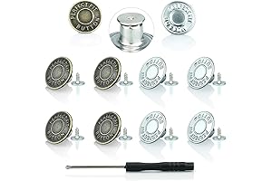 Jeans Button Replacement Screw - Instant Fix for Loose Jeans