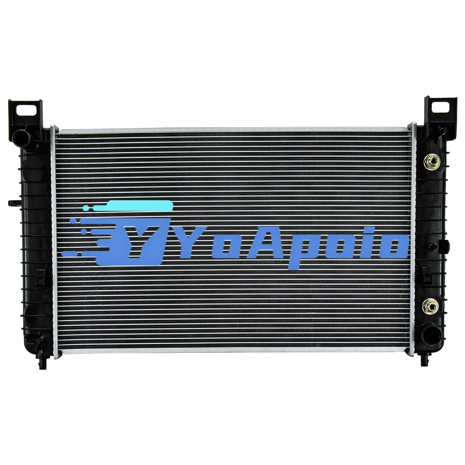YoApoio Aluminum Core Radiator for Chevy Silverado Tahoe Suburban GMC Sierra 4.8L 5.3L 1999-2013, Full Performance Aluminium Radiators, Automotive