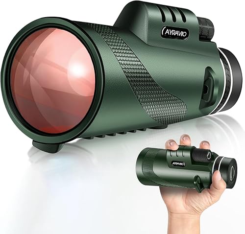 AYRAVIIO 10x42 Monocular for Hiking