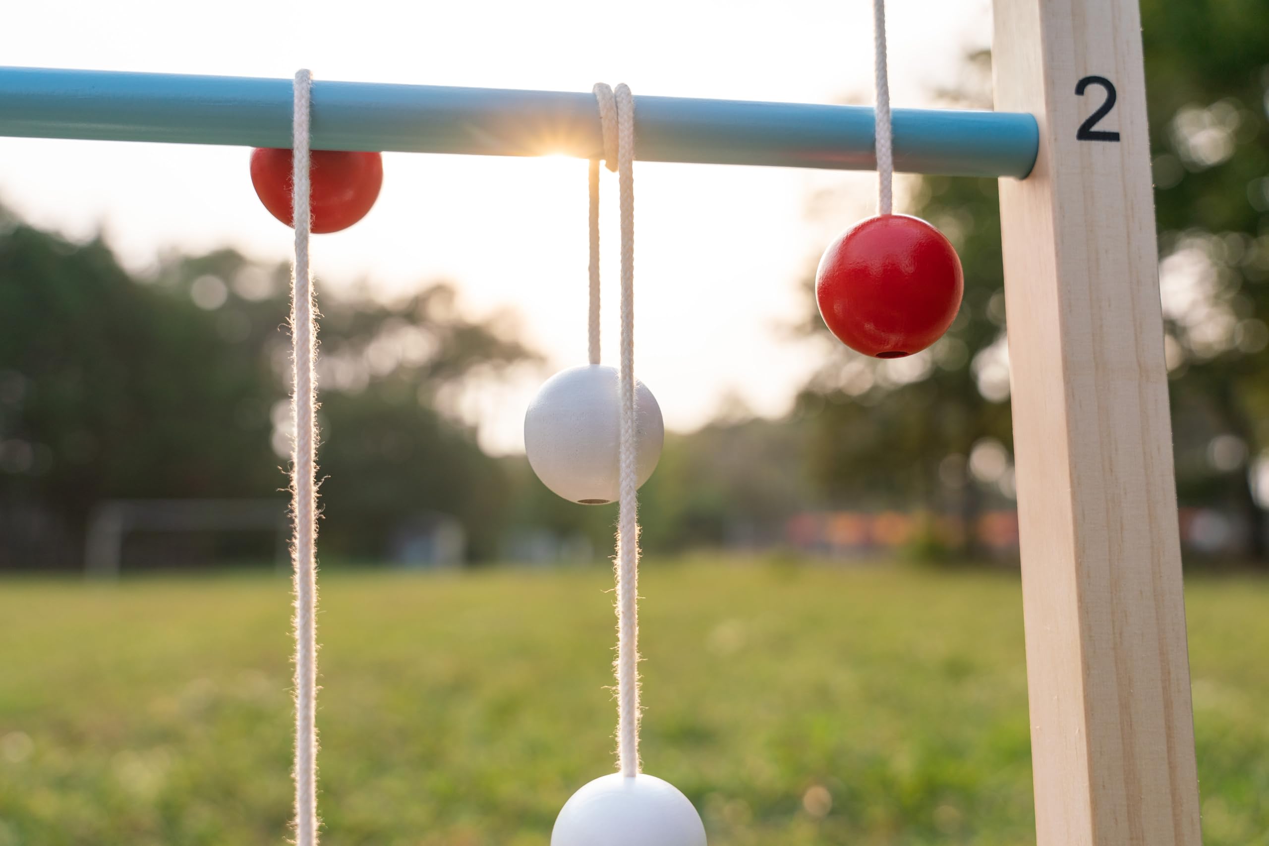 BS Toys - 2-in-1 Leitergolf- und Scheibenspiel - Disc Zielspiel – Aktives Bewegungsspiel für draußen – Wurfspiel & Leiterspiel – Outdoor Spielzeug für Kinder ab 8 Jahre – Gartenspiel & Freizeitspaß
