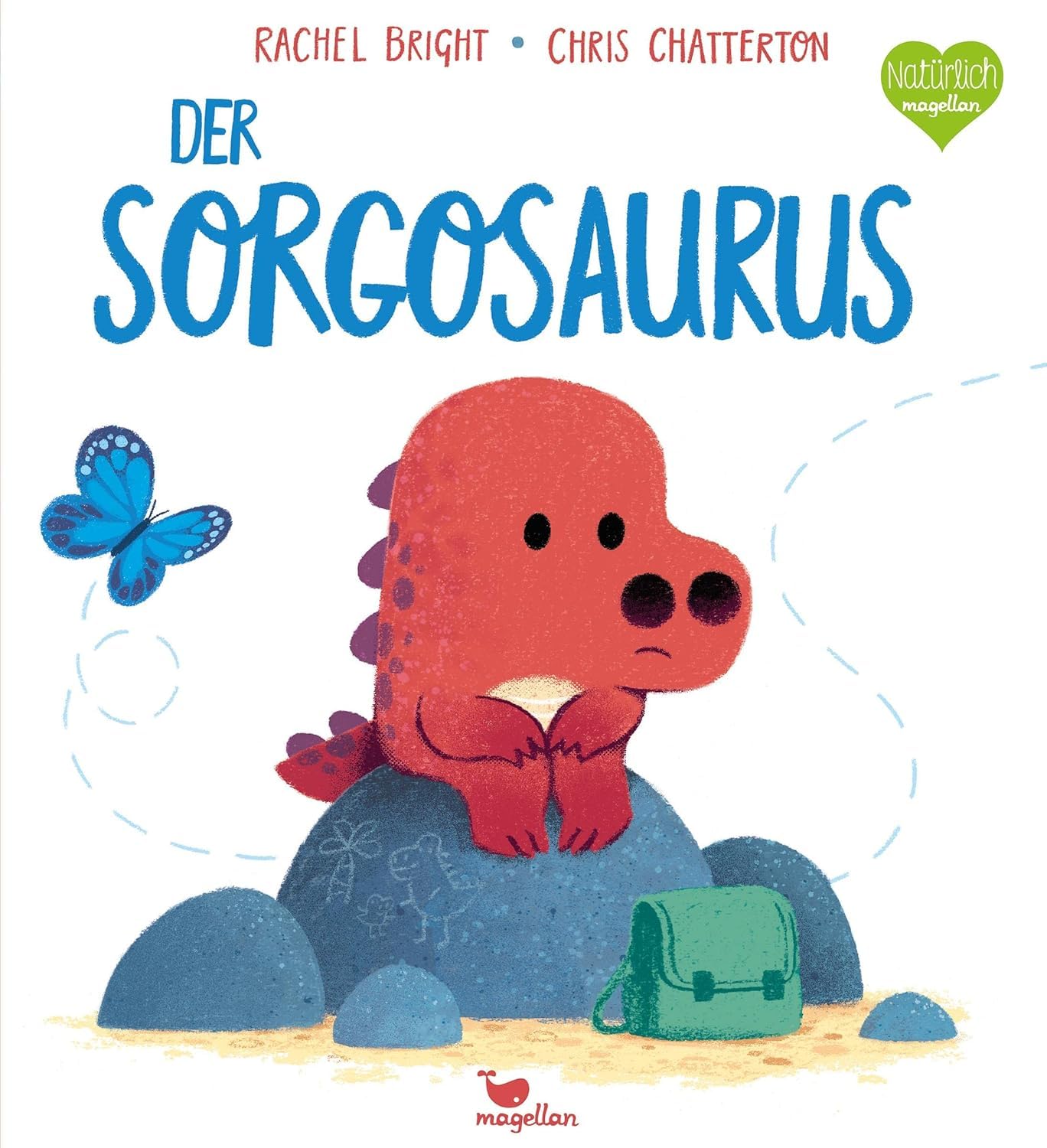 Rachel Bright - Bilder-Buchset für Kinder ab 3 Jahren: Sorgosaurus, Knuddelsaurus, Stampfosaurus, Purzelsaurus, Quasselsaurus, Schüchtisaurus, Sammlosaurus mit einem exklusiven Aufkleberbogen "Saurus"