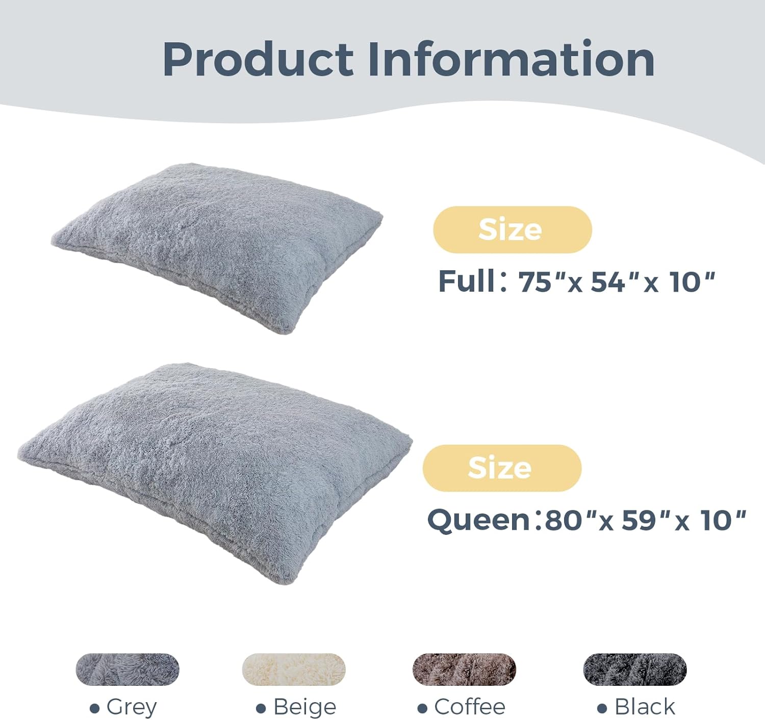 MAXYOYO 3 in 1 Bean Bag Chair, Giant Bean Bag Sofa Bed, Floor Mattress with High-Density Foam Filling, Bean Bag Chair for Adult - Image 7