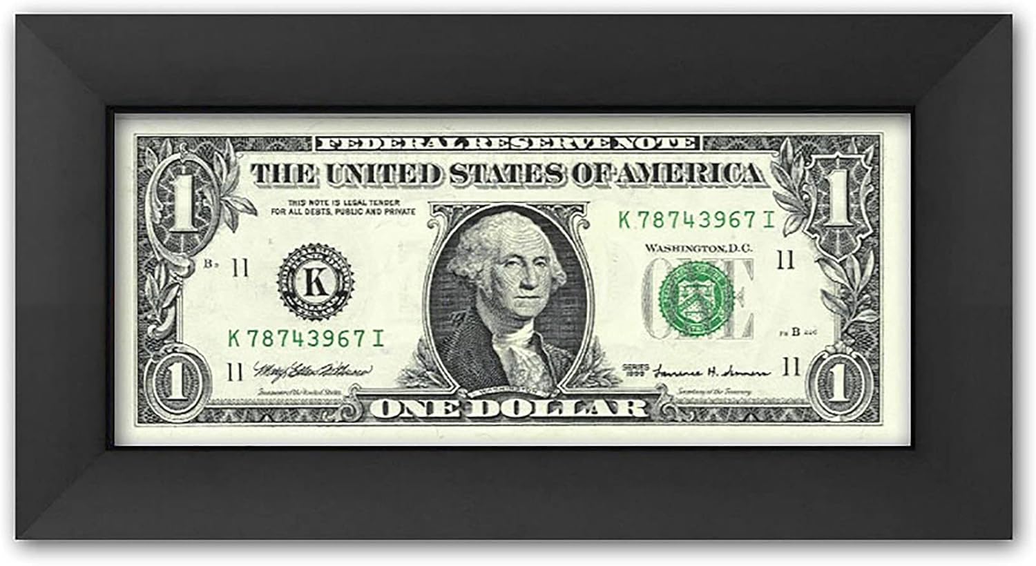 Amazon Com Business First Dollar Frame Black Wood Amazon Com Business First Dollar Frame Black Wood