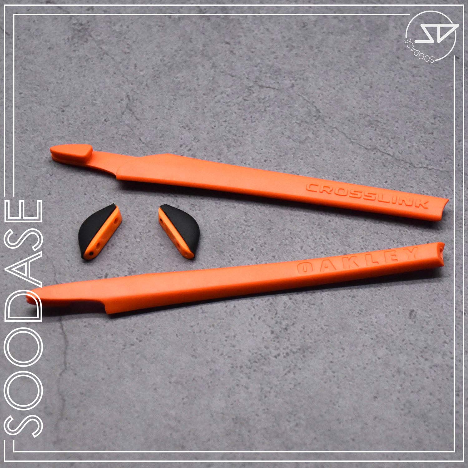 4 coppie Kit gommini di ricambio in silicone Per Oakley Crosslink Occhiali da sole