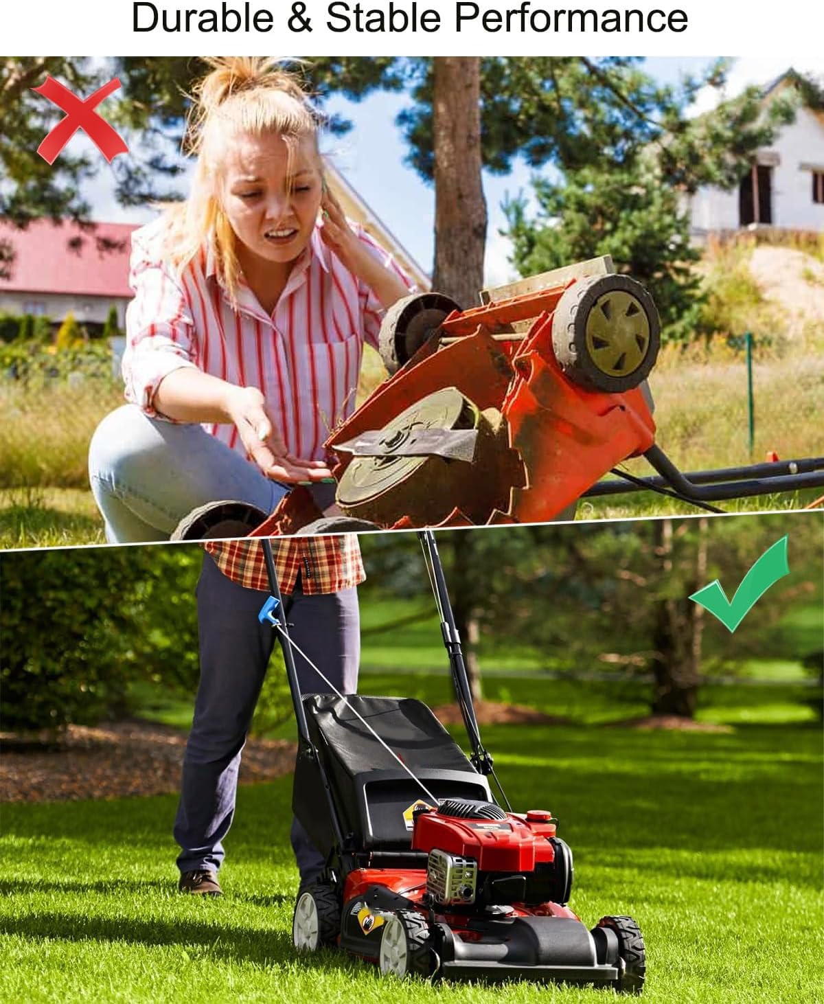FUBESK Kit Poulie De Renvoi Et Courroie Pour Tondeuse Toro TimeMaster TurfMaster - 131-4509 125-2532