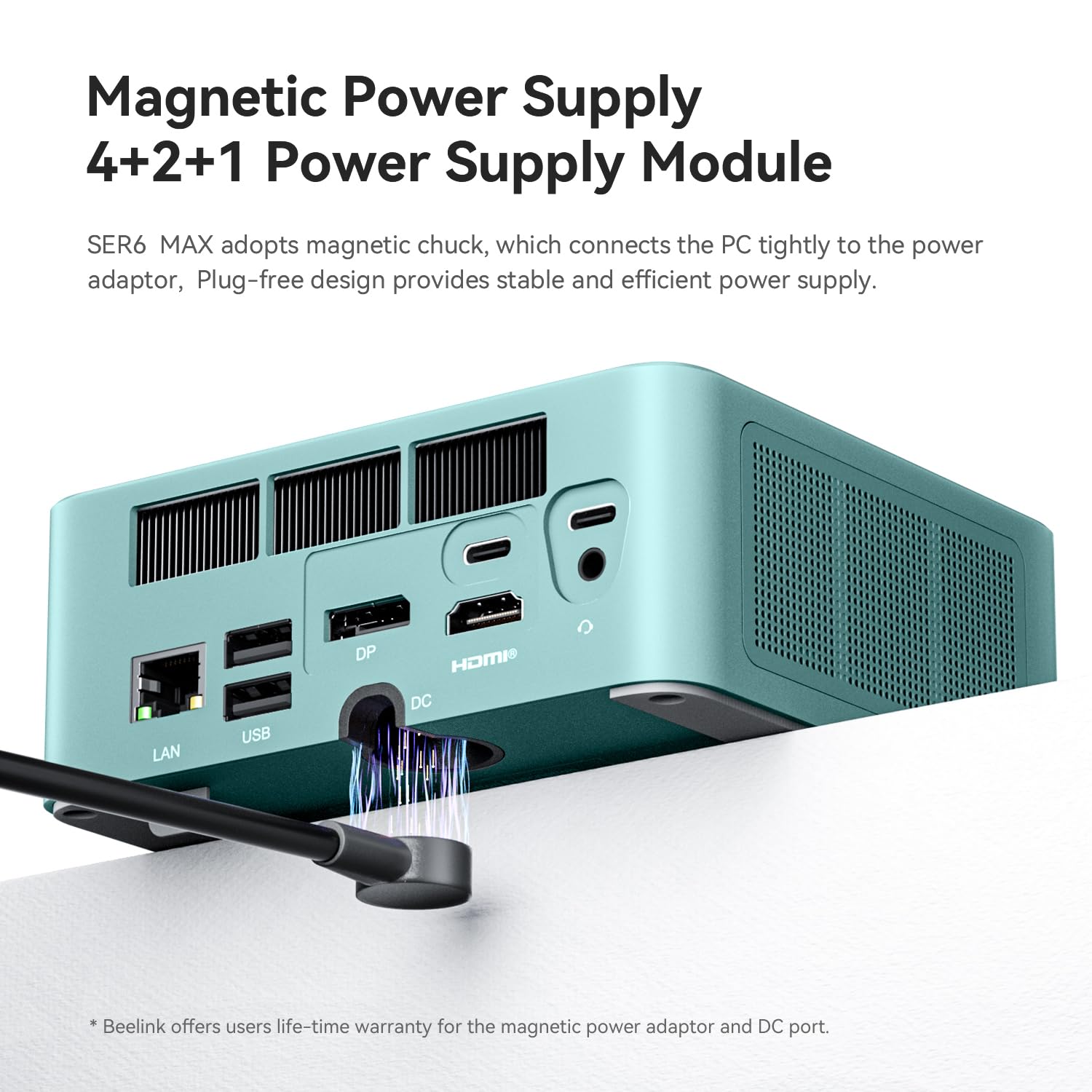 ミニPC Beelink SER6 Pro Max 32G 7735HS 680m Amazon.com: Beelink Mini PC, SER6 MAX Ryzen7 7735HS (עד 4.75GHz