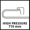 Einhell Pressito Power X-Change Hibrit Kompresör (18 V, Maks. 11 Bar, 31 cm Hortum Uzunluğu, 3-parçalı Adaptör Seti, Akü dahil değildir) - 4020460