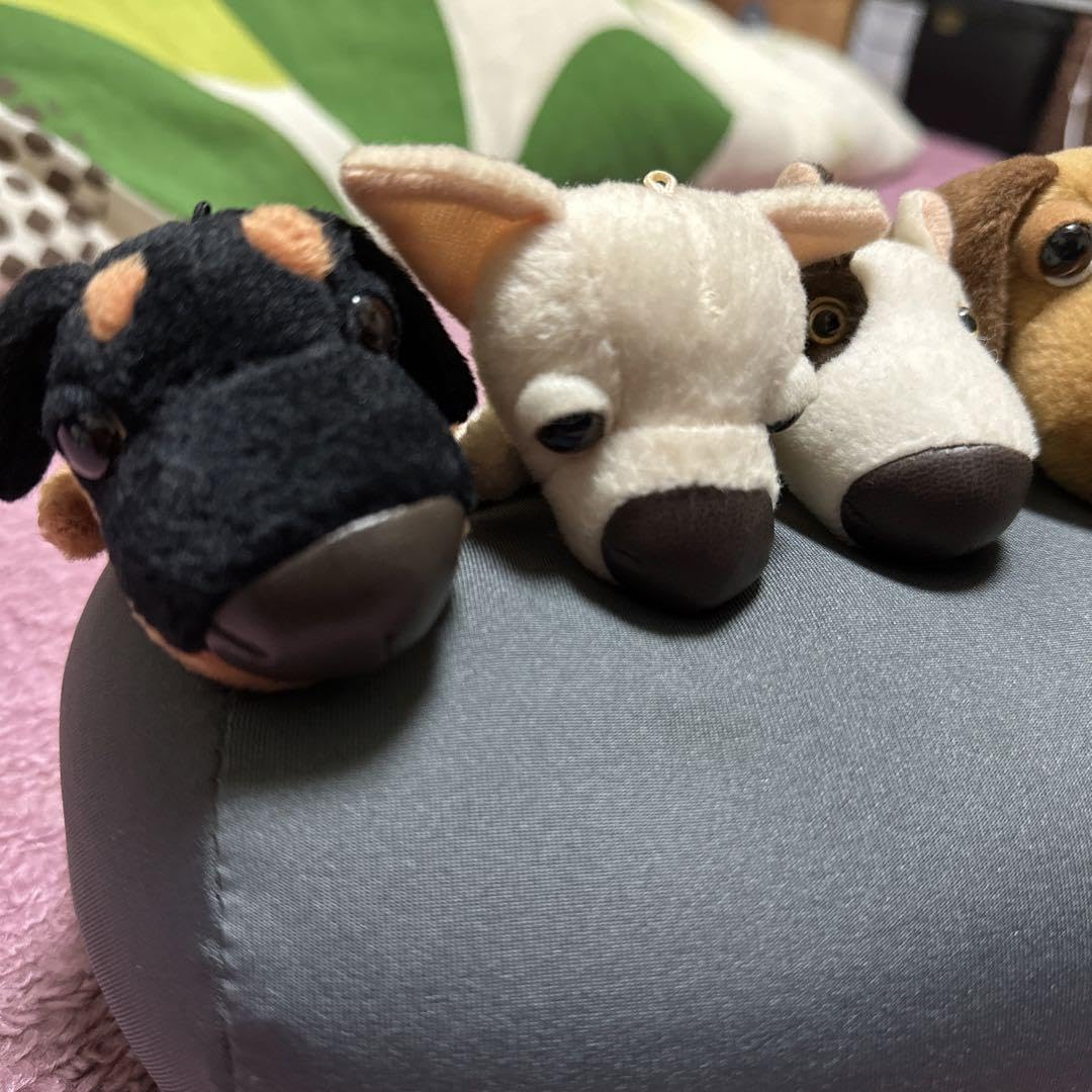 Amazon.co.jp: 鼻でか犬THE DOGミニぬいぐるみ 6点セット UFO