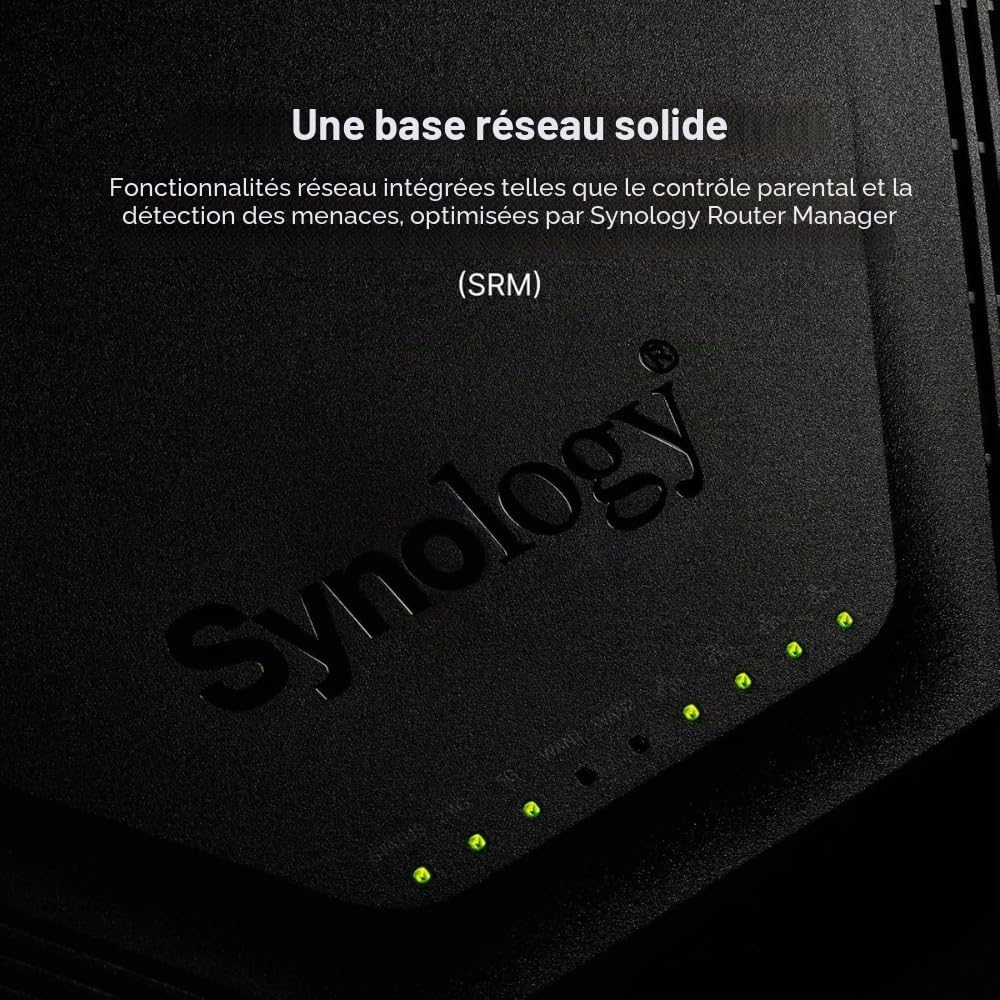 Synology MR2200ac Wireless Mesh Router,Black