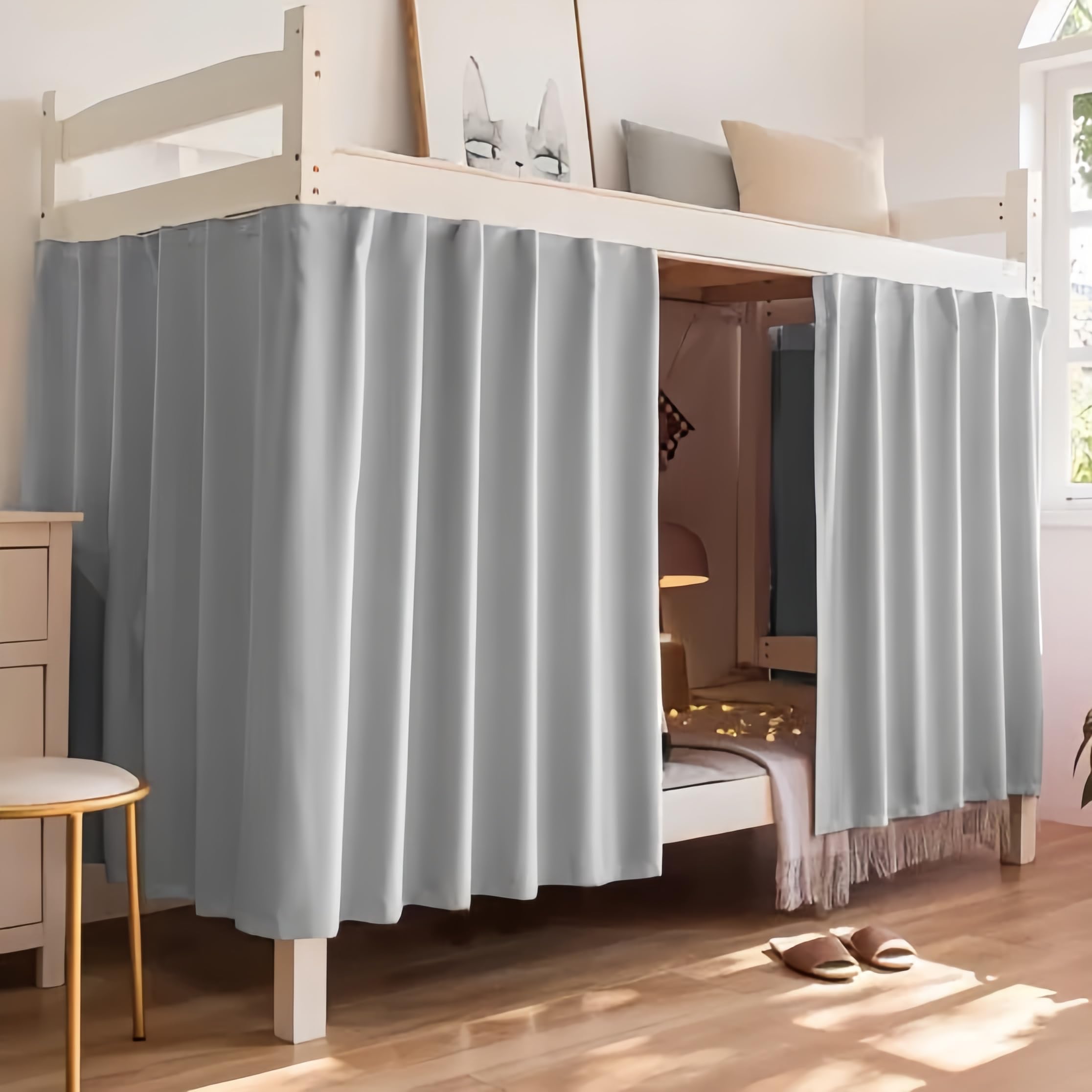 XGOPTS Students Dormitory Bunk Blackout Bed Curtain
