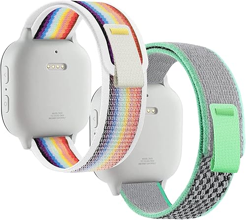 Polyjoy Correa de nailon Trail Loop de 0787in compatible con Verizon Gizmo Watch 2 y 1Gizmo Disney Edition Syncup Kids Watch Gabb Watch - Correa