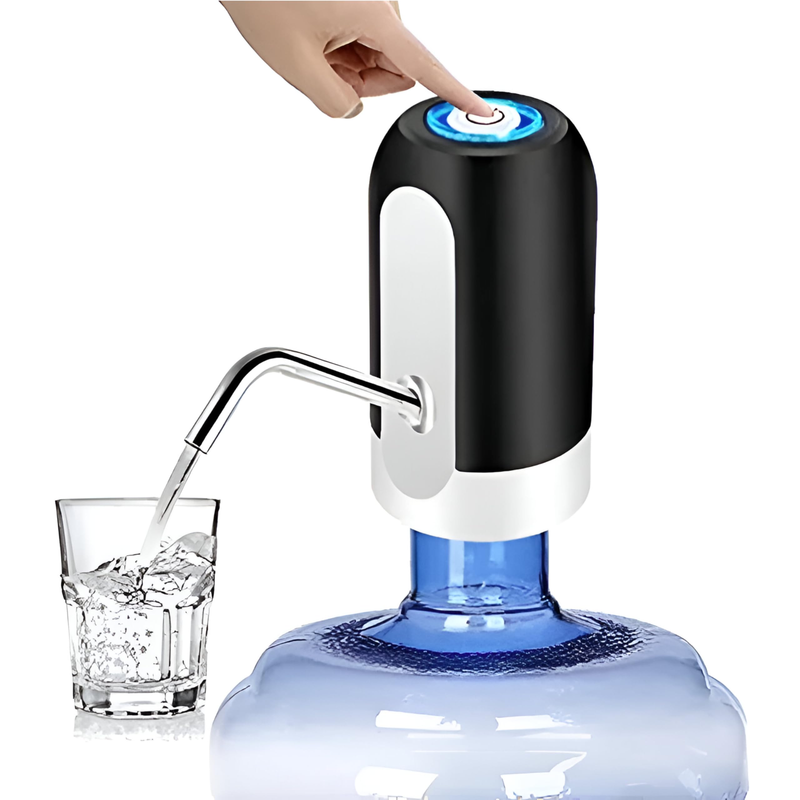 Automatic Water Dispenser Pump for 20 Litre Bottle, Portable USB Rechargeable Electric Water Can Pump, BPA Free for Home, Office, Outdoor-image-15