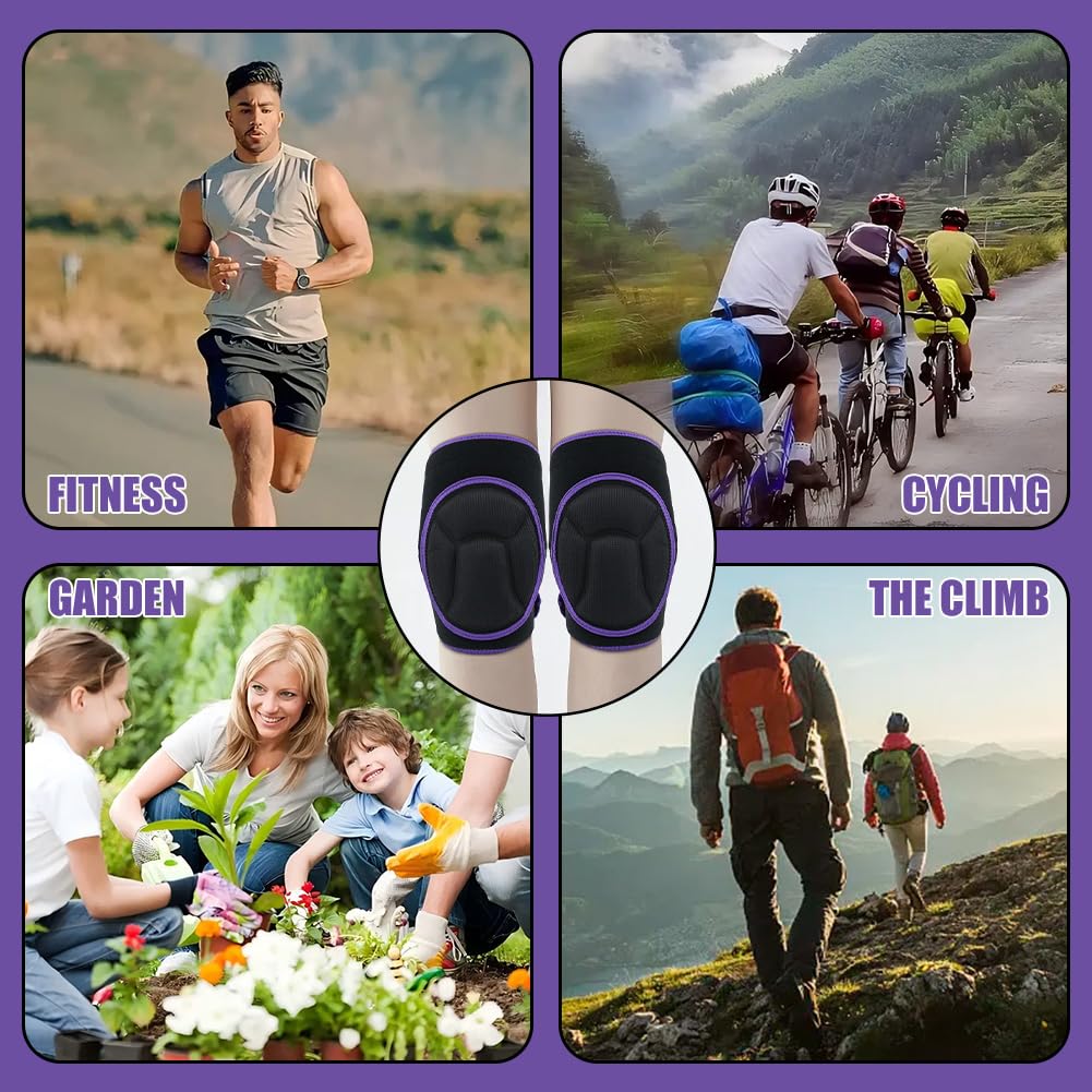 Knee Pads for Work Protective Garden Kneeling Pads Anti-Slip Collision Avoidance Knee Sleeve for Women and Men Multifunction Knee Caps for Gardening Sport - Image 4