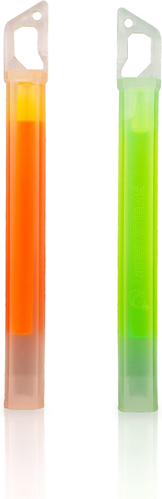 Life Systems Glow Sticks/Light Sticks (Orange & Green)