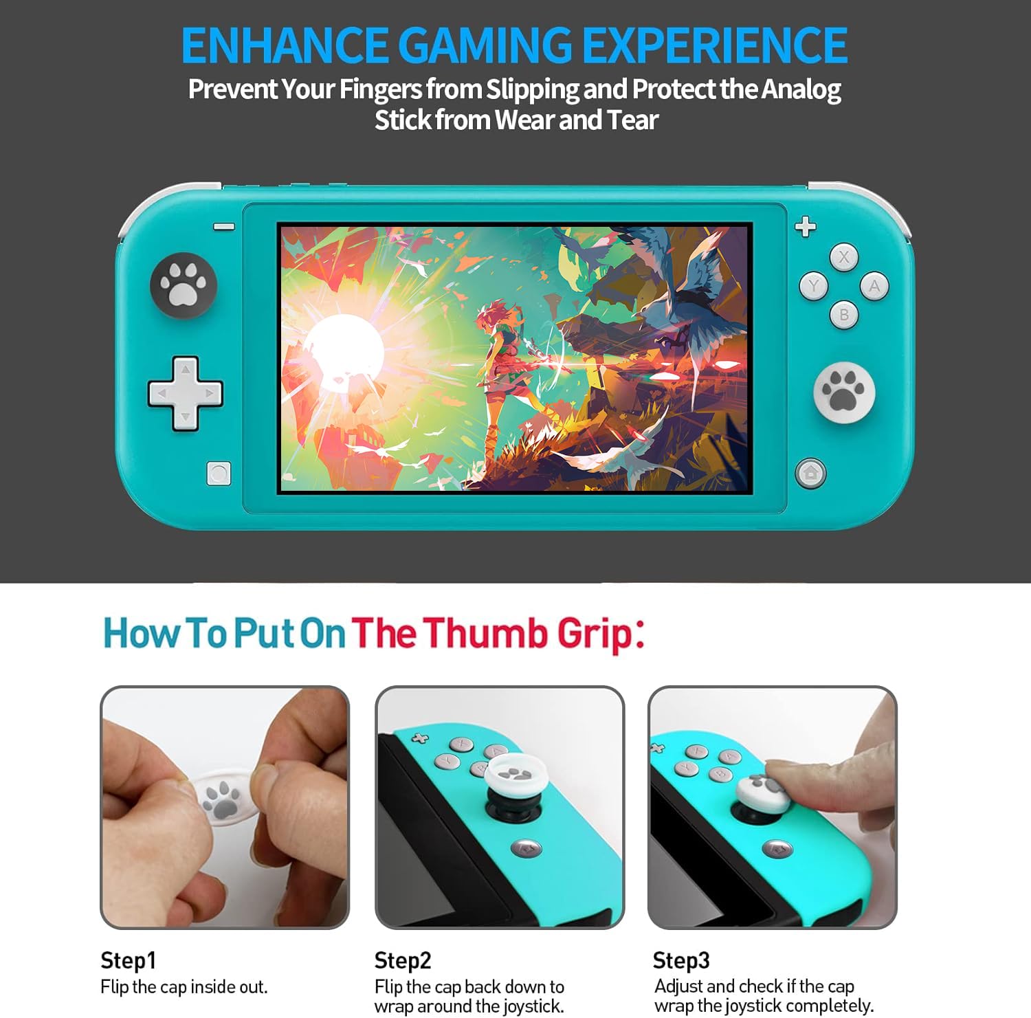 Amazon.com: Joystick Replacement for Switch Lite – 19 in 1 OEM