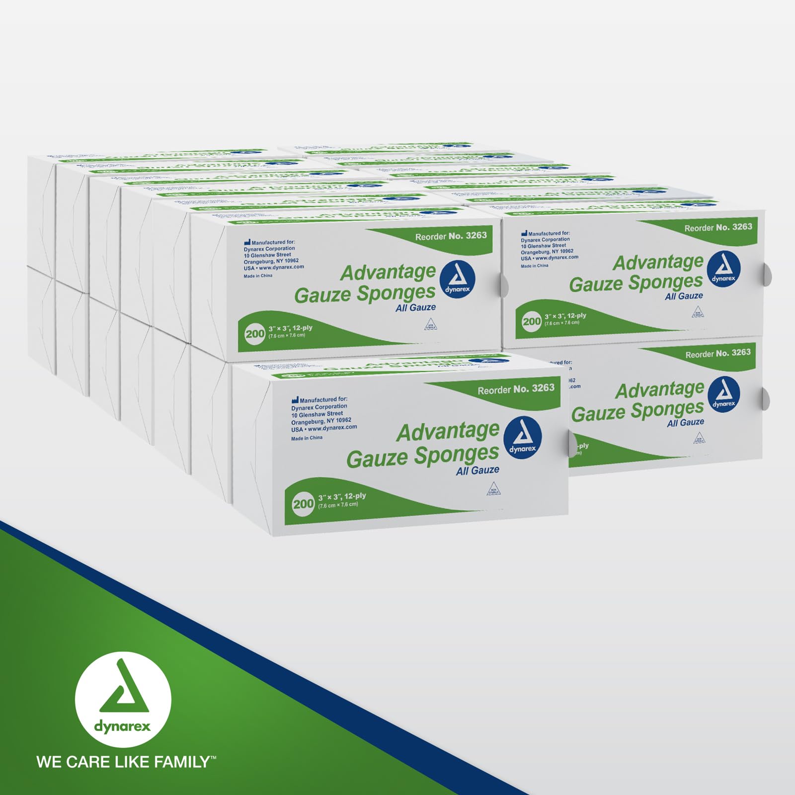Tiered Display Stand Dynarex Non-Woven Sponges 3x3 Inch 12 Ply - Non ...