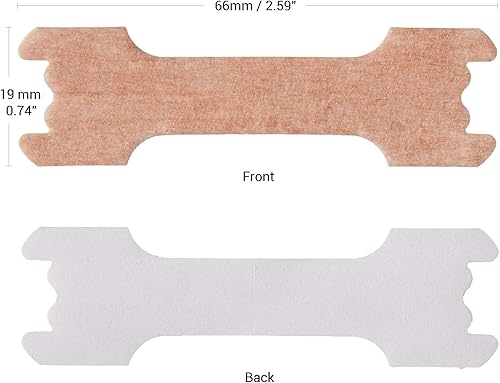 Miniatura 4 de Tiras nasales para reducir los ronquidos, alivio de la congestión nasal, mejor respiración, anti ronquidos, mejora el sueño (100 unidades grandes)