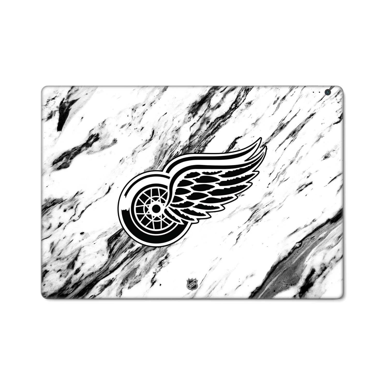 Head Case Designs Officially Licensed NHL Marble Detroit Red Wings Vinyl Sticker Skin Decal Cover Compatible with Microsoft Surface Pro 4/5/6