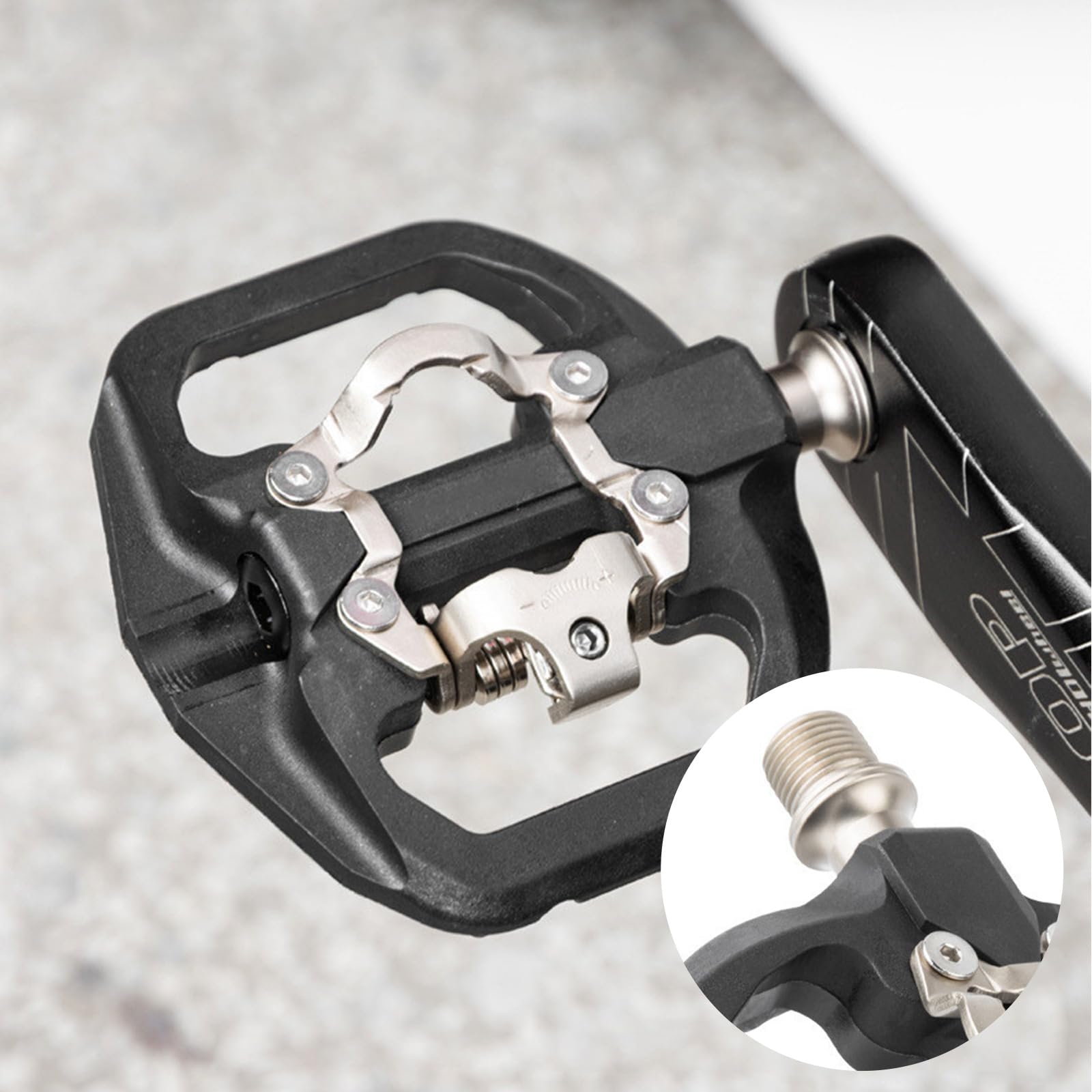 クルッピーペダル Amazon | 30個 8mm ステンレススチール フラットペダルピン